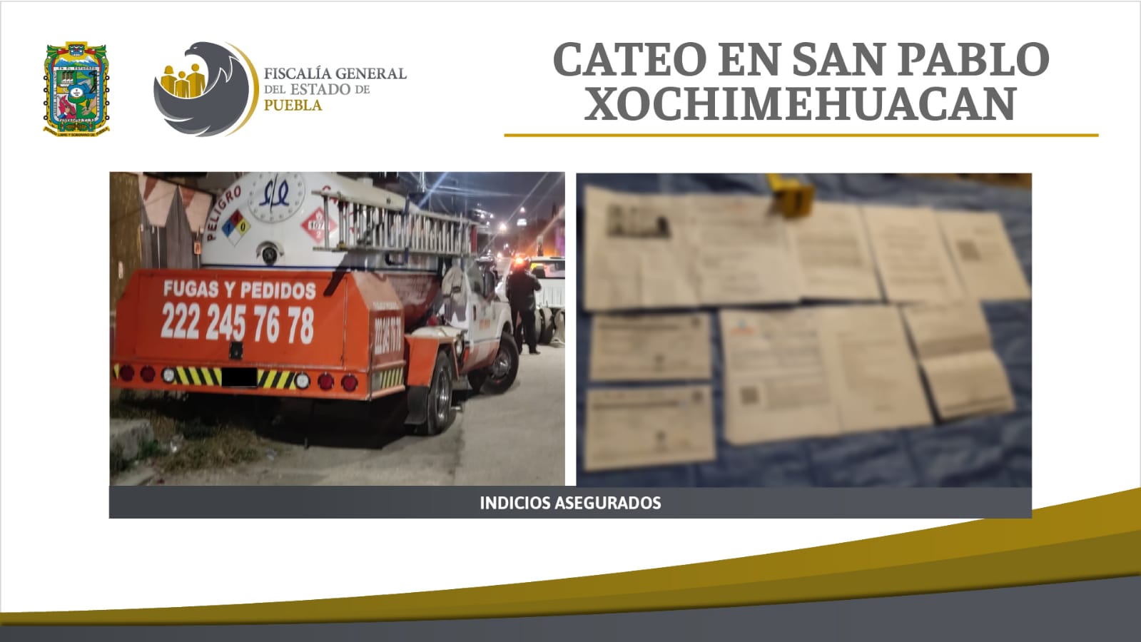 FGE #cateó un inmueble en #Xochimehuacan ante investigación por la #explosión