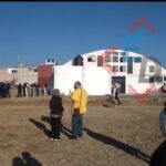 Secretaría de Seguridad Ciudadana de Puebla hace operativo en la Central de Abasto