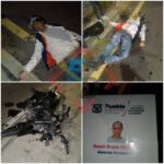 Muere conductor tras volcar su vehículo sobre la lateral de la autopista México-Puebla