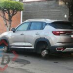 Colapsa tanque elevado de agua en San Baltazar Temaxcalac en San Martín Texmelucan; hace dos días fue inaugurado.