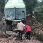 Rescatan a 183 migrantes de un hotel en Santa María Xonacatepec, al norte de la capital poblana.