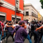 Muere hombre en situación de calle afuera del templo de Nuestra Señora De Los Ángeles en Puebla capital