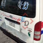Motociclista resultó lesionado tras haber impactado con una camioneta en la colonia Maravillas