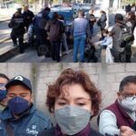 Fuerte choque en la colonia Anzures dejó tres lesionados; uno de ellos se rompió el brazo.