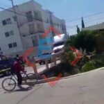 SSC de Puebla explica que las dos jóvenes femistas no fueron detenidas sino resguardas; pero ¿a empujones?