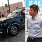Ruta 64A choca contra patrulla de Puebla hay 4 heridos
