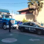 Aparatoso choque en la Diagonal Defensores causa tráfico intenso