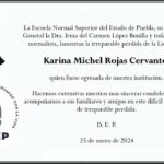 En pleno Día Naranja terminaron con la vida de Karina Michel; graduada de la ENSEP