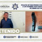 Patrulla de la Policía Estatal atropella a abuelito ciclista en la China Poblana