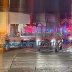 Balean patrulla de la Policía Municipal de San Andrés Cholula en la Vía Atlixcáyotl