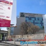 Camioneta derriba fachada de un SIX en Las Torres; conductor huyó del lugar