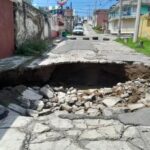 Calles de Cuautlancingo en total abandono; ciudadanos reclaman falta de obras a Omar Muñoz