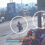 Tres personas sin vida tras fuerte choque de motocicletas al sur de Puebla capital