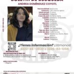 FGE confirma la localización de Andrea Domínguez tras cuatro días desaparecida en Cuautlancingo