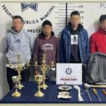 Dos presuntos asaltantes son detenidos por policías municipales en Atlixco