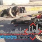 Comerciante resulta lesionado tras ser arrollado por ruta Azteca en el Centro de Puebla; el semáforo estaba en verde