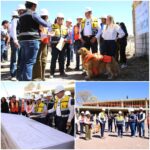 Delincuentes dejan una camioneta sin llantas en la Colonia Nueva San Salvador de Puebla capital