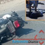 Un hombre sin vida y una mujer lesionada tras chocar con su motocicleta en el Periférico Ecológico a a la altura de la 14 Sur