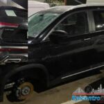 Pobladores retienen a dos presuntos ladrones de vivienda en Amozoc